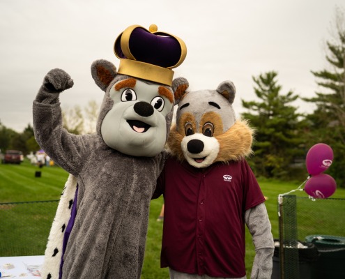 Duke Dog and Sammy the Squirrel