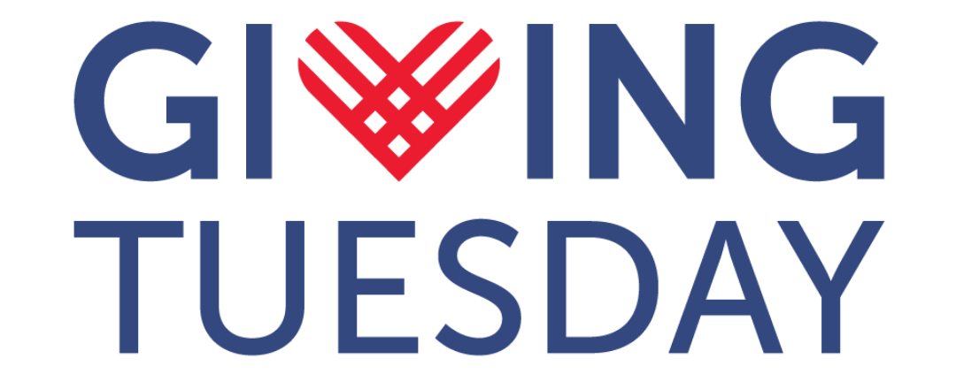 graphic of giving tuesday with heart